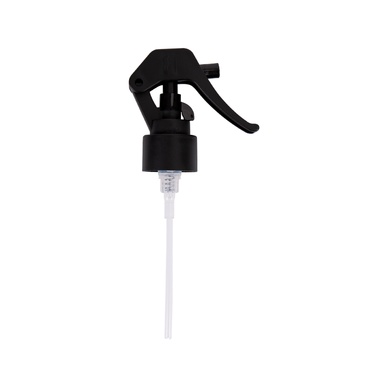 Svart plast slät kjol trigger sprayer 