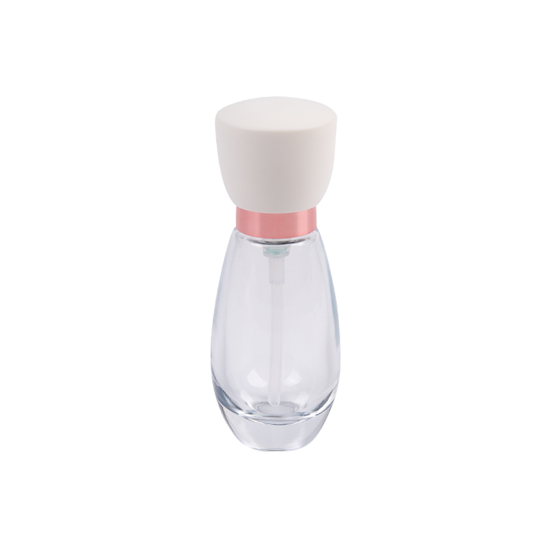 30 ml Frost Glass Cosmetic Bottle With ABS Cap