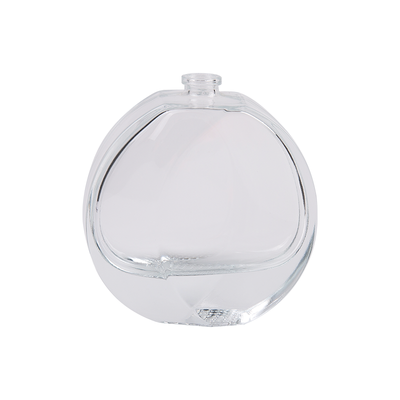100 ml smal mun sfärisk transparent parfymflaska