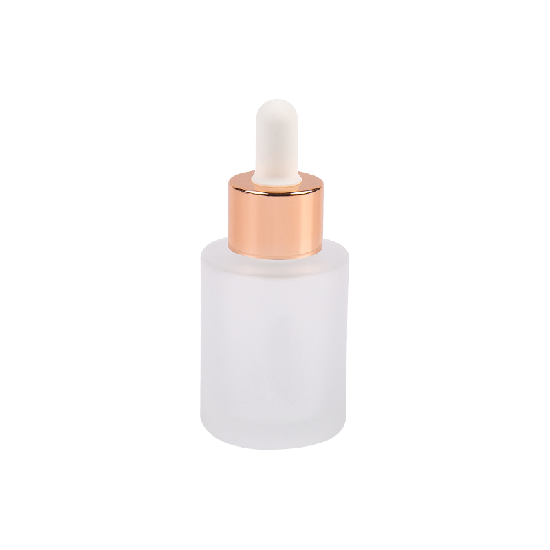 30 ml frostat glas eterisk oljedroppflaska