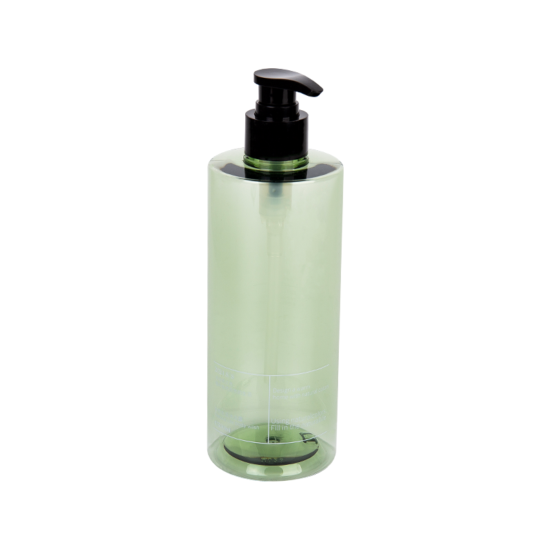 500 ml elegant petg grön pumpflaska