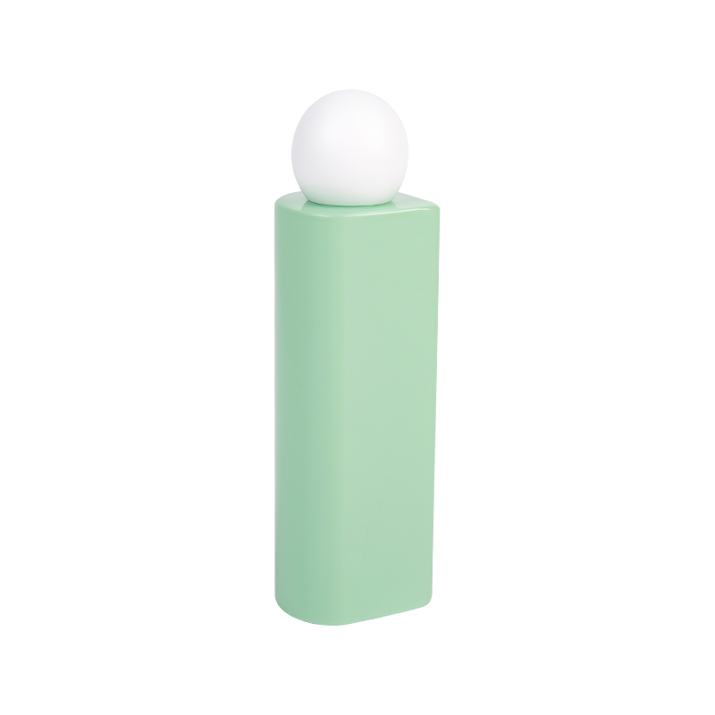 150 ml verde husdjursfär toppad kosmetisk flaska