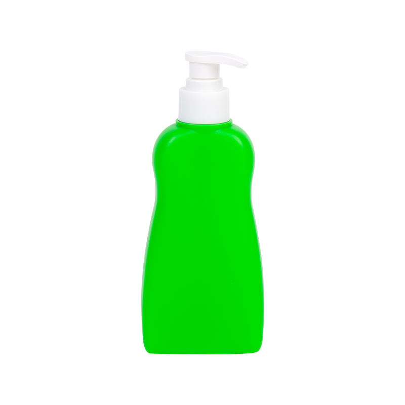 300 ml Green PE Lotion Pump Bottle
